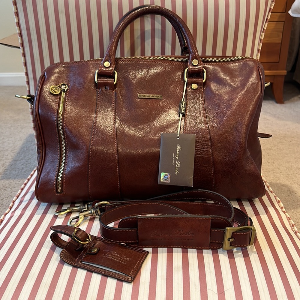 Tuscany Leather _Voyager Bag